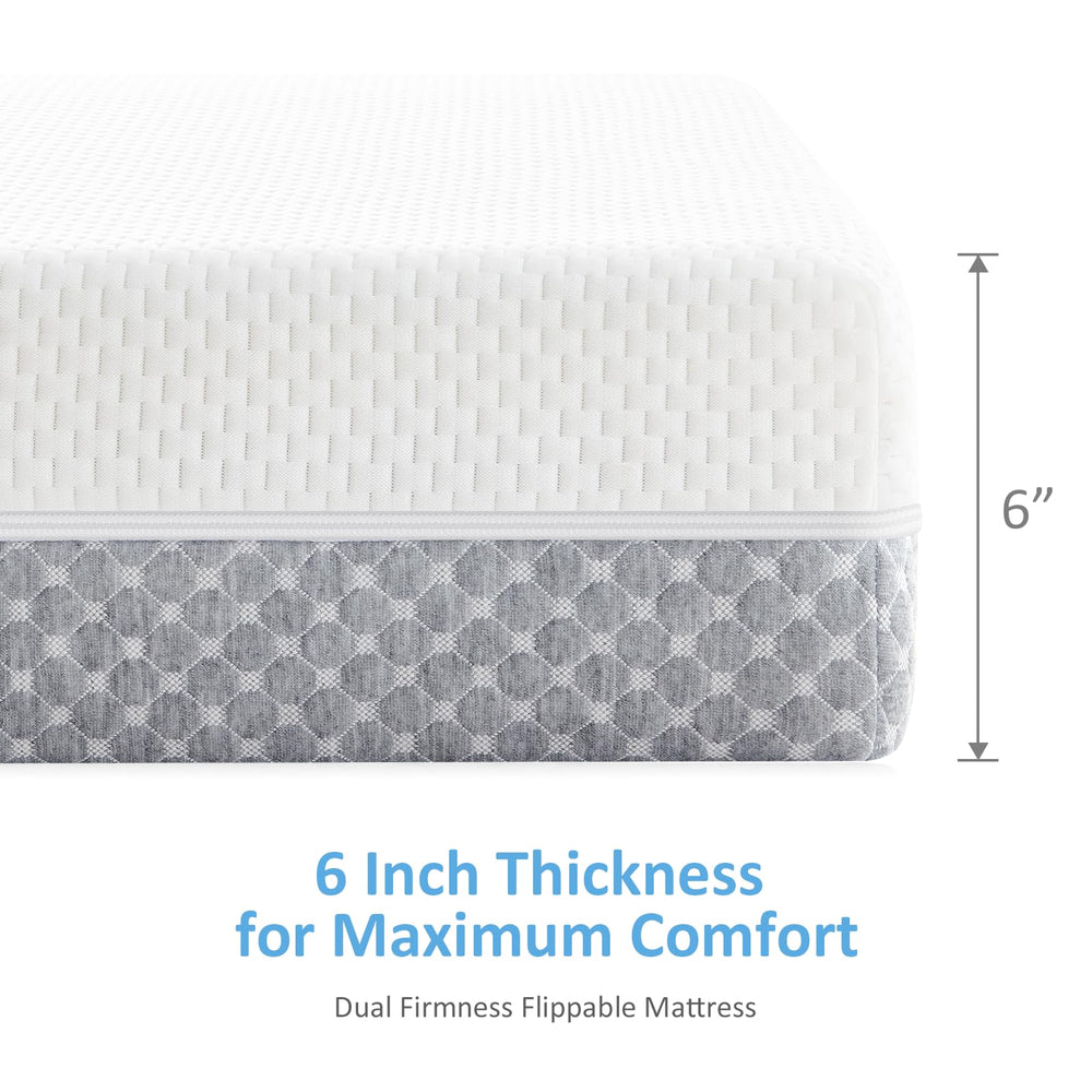Open-cell foam in the Dourxi mattress enhances airflow for a cooler night.