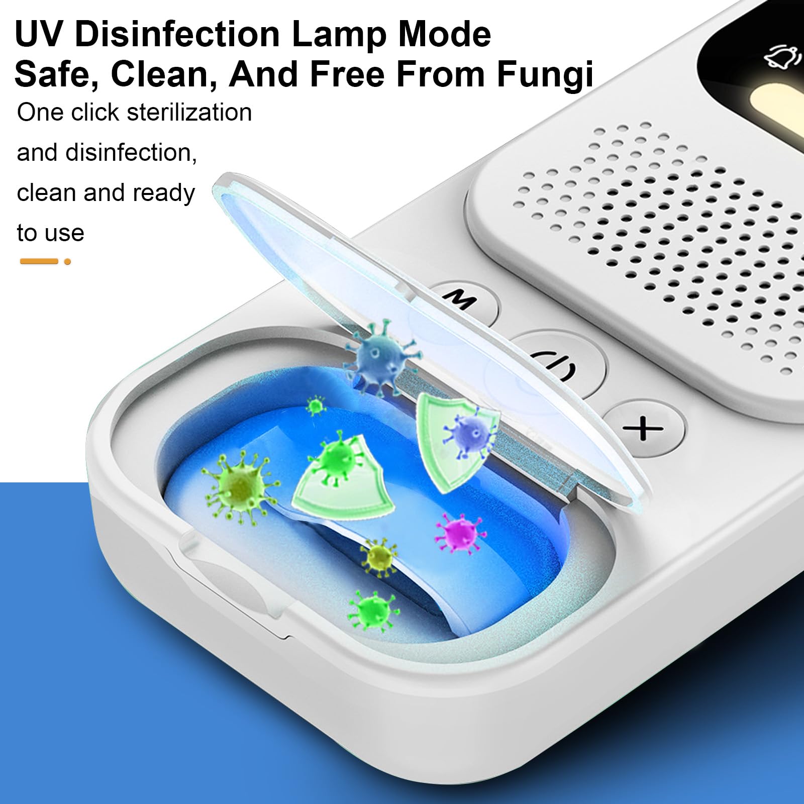 DOVERC night light provides gentle illumination during bedtime