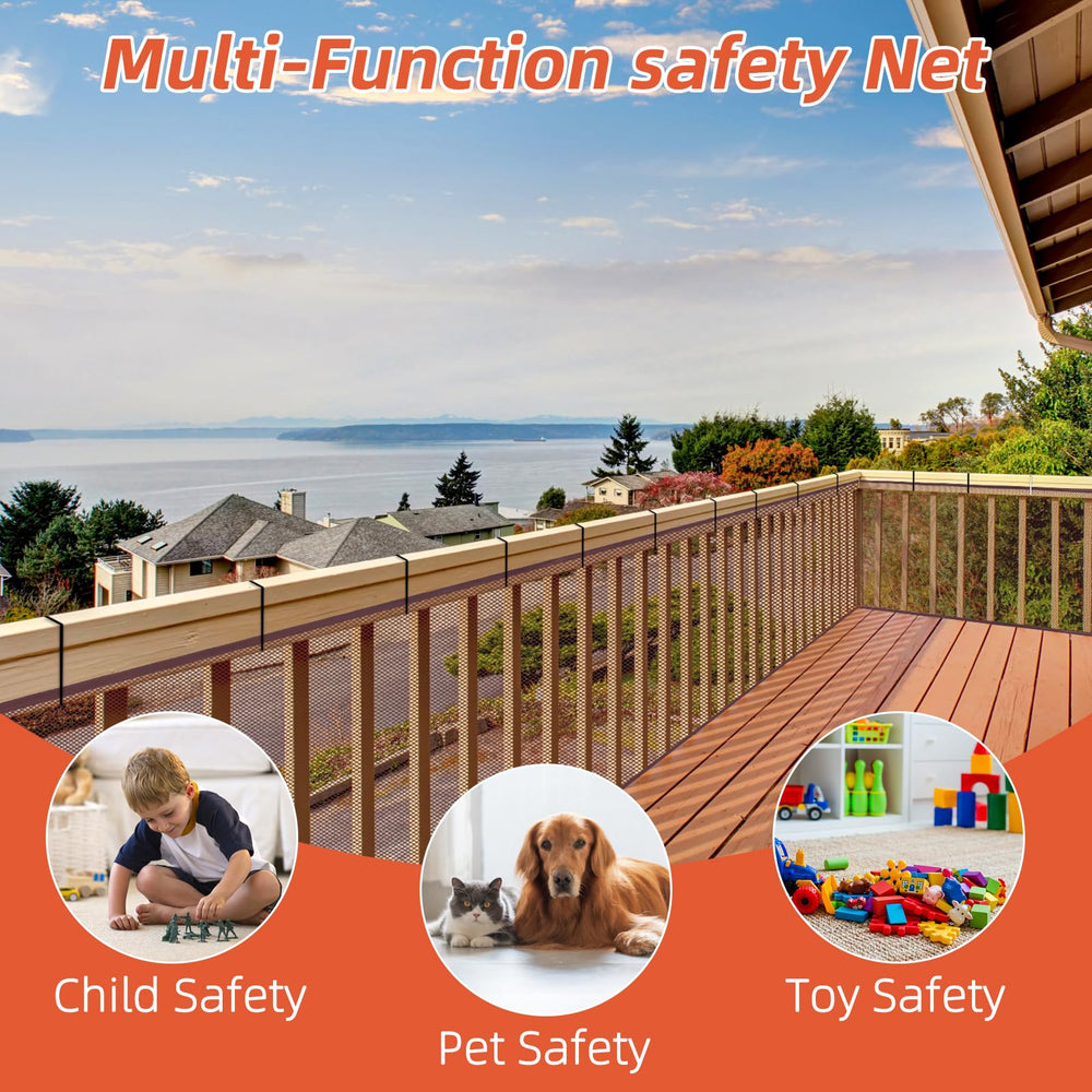 Dovesail Child and Pet Safety Net helps keep toys contained.
