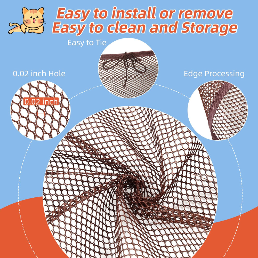 Dovesail Cleanable Foldable Net for easy maintenance.