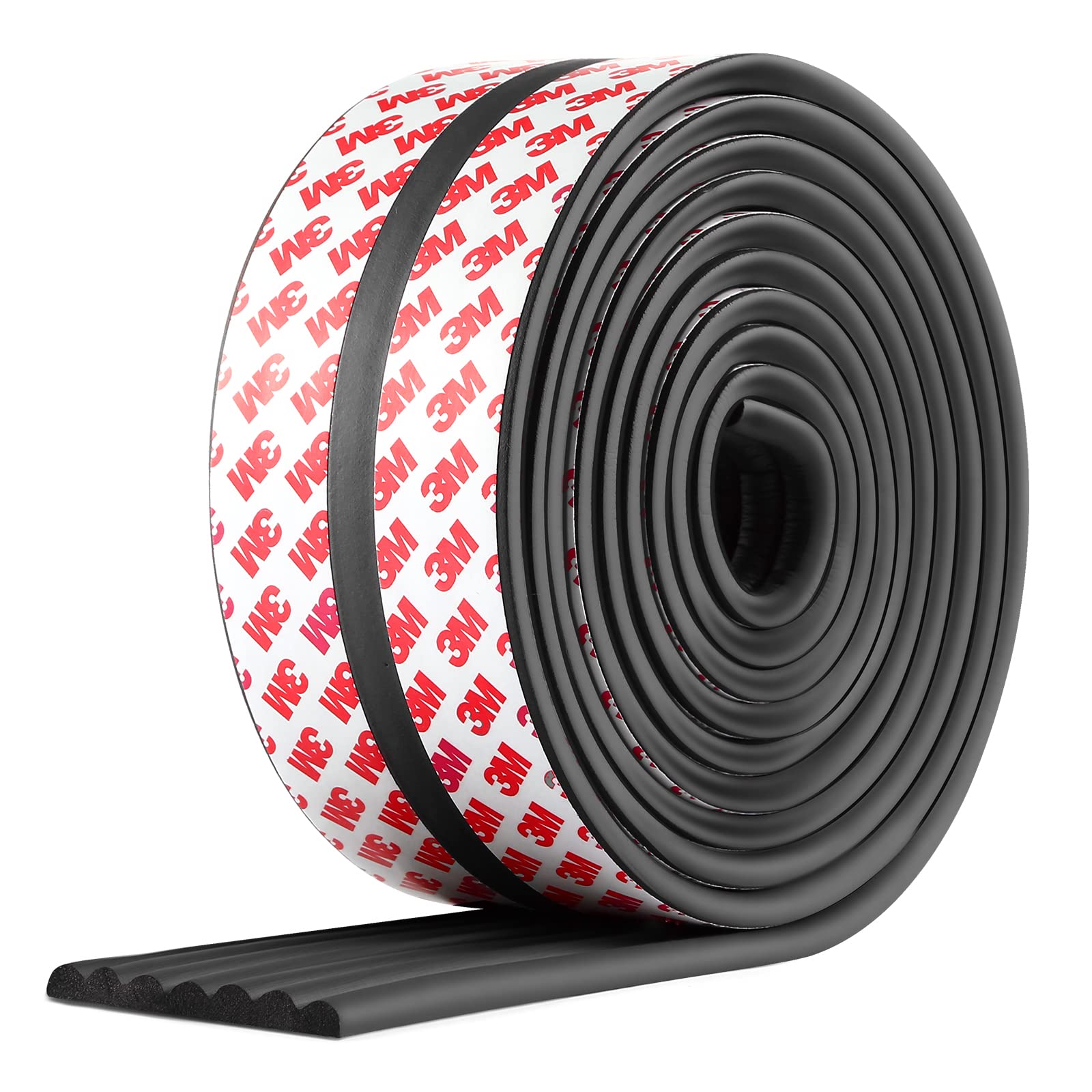 Dovesail edge corner protector on table edge providing cushioned protection