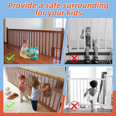 Dovesail Stairway Mesh Netting fits railings for safe passage.
