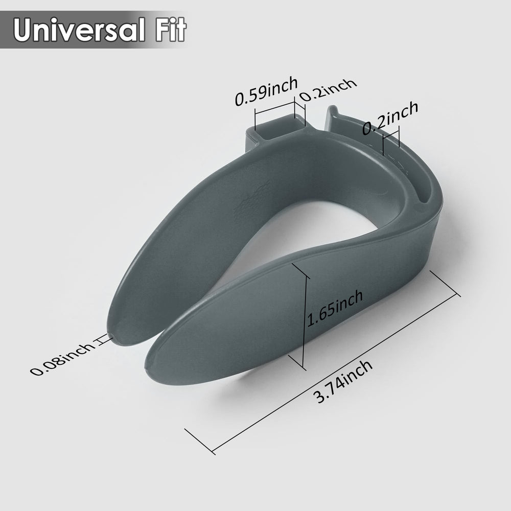 Doytn baby-car-seat accessory clip grey demonstrates universal compatibility for on-the-go parents.
