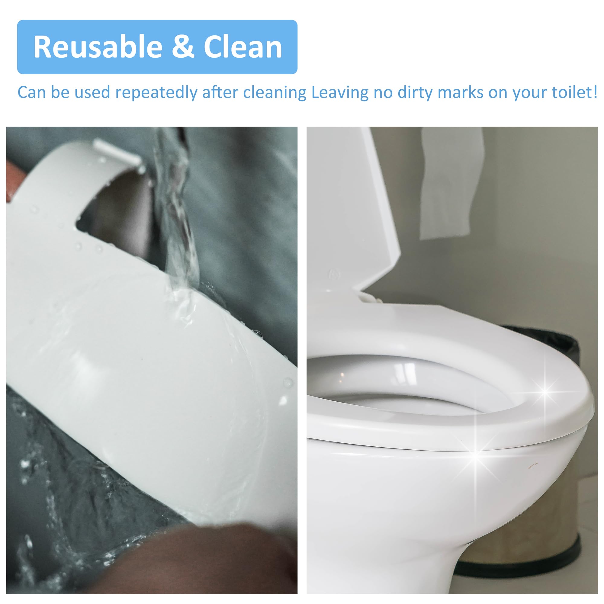 Doytn clean bathroom solution prevents urine spray and odors.