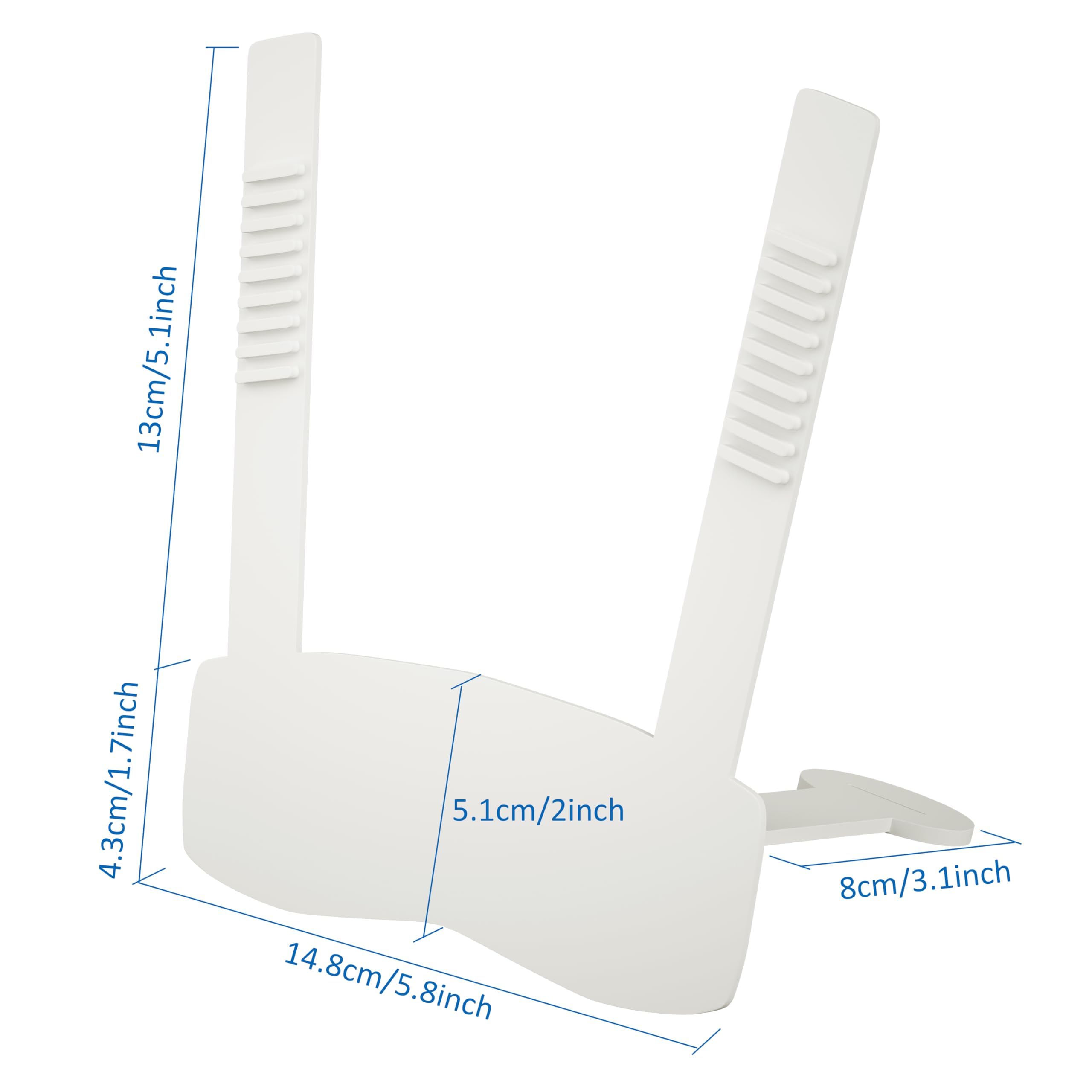 Doytn splash-guard reduces bathroom mess and odor after use.
