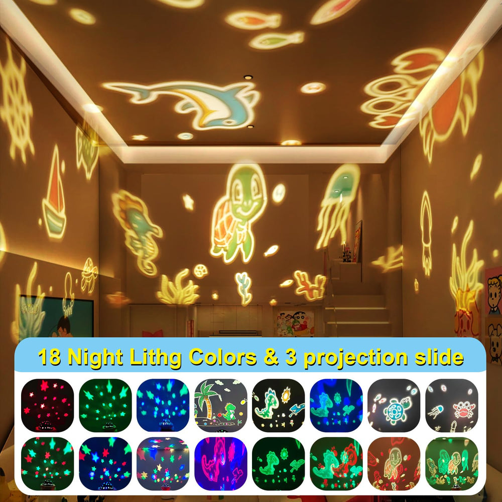 DQMOON timer function presets for flexible bedtime runtimes