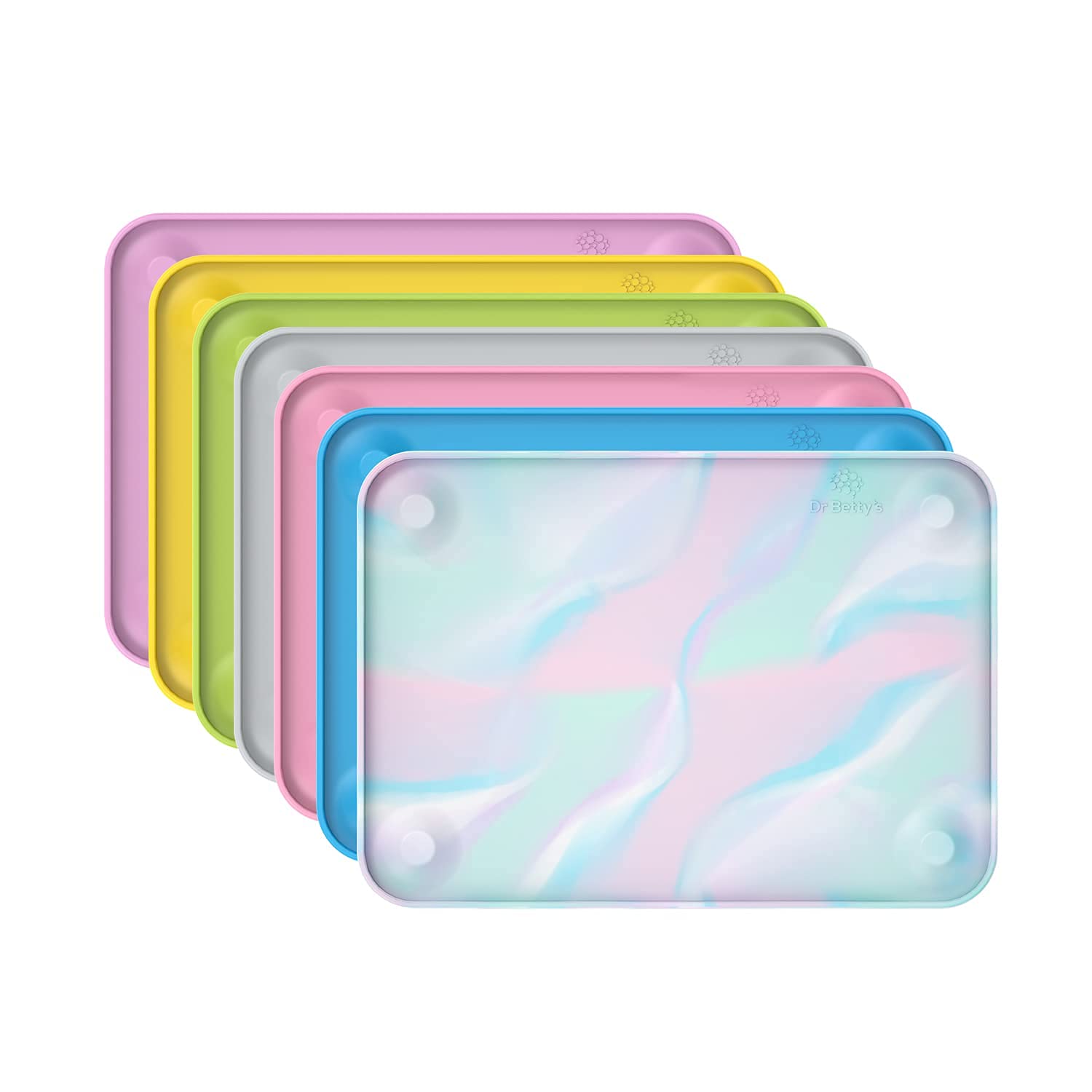 Dr. Betty’s placemat made of food-grade silicone for safe use