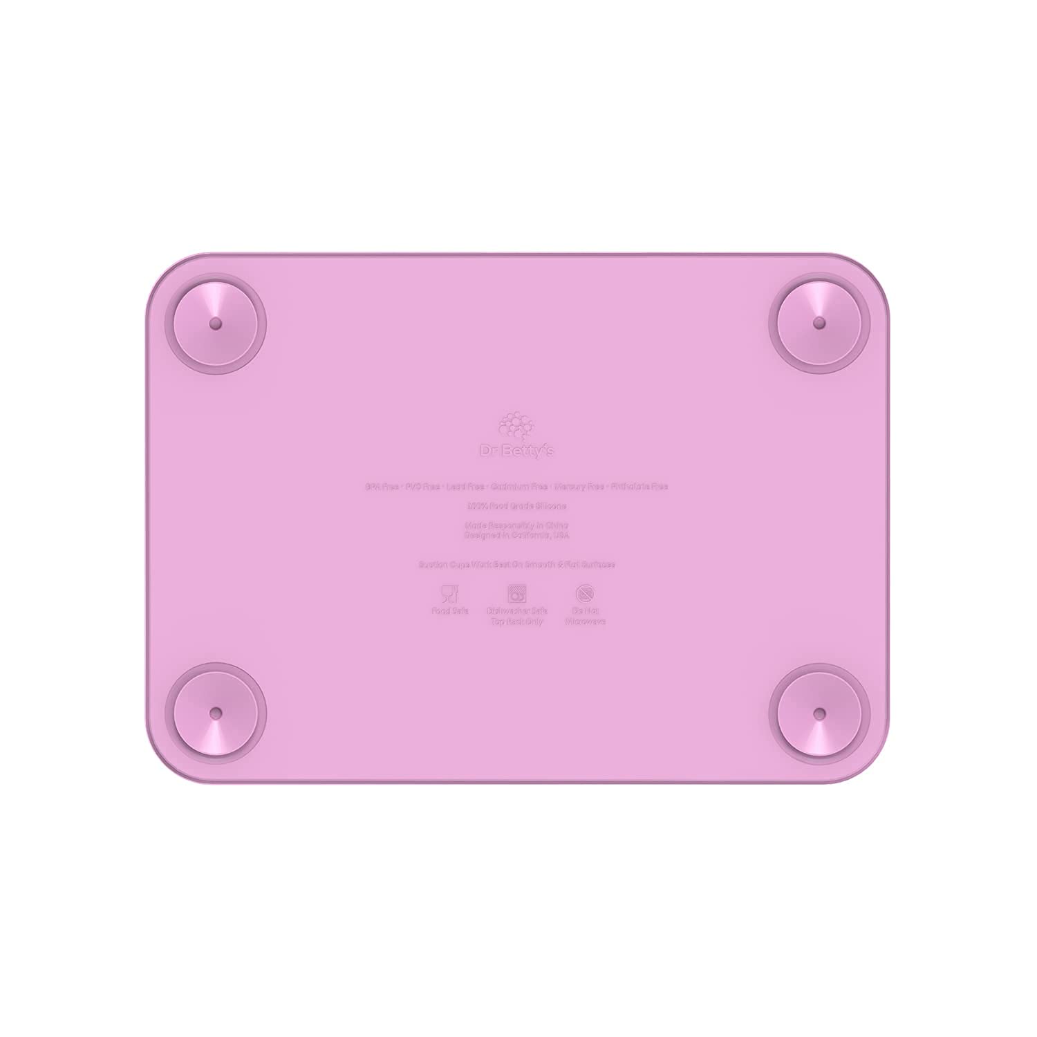 Dr. Betty’s silicone placemat large 14x10 inch area for finger foods