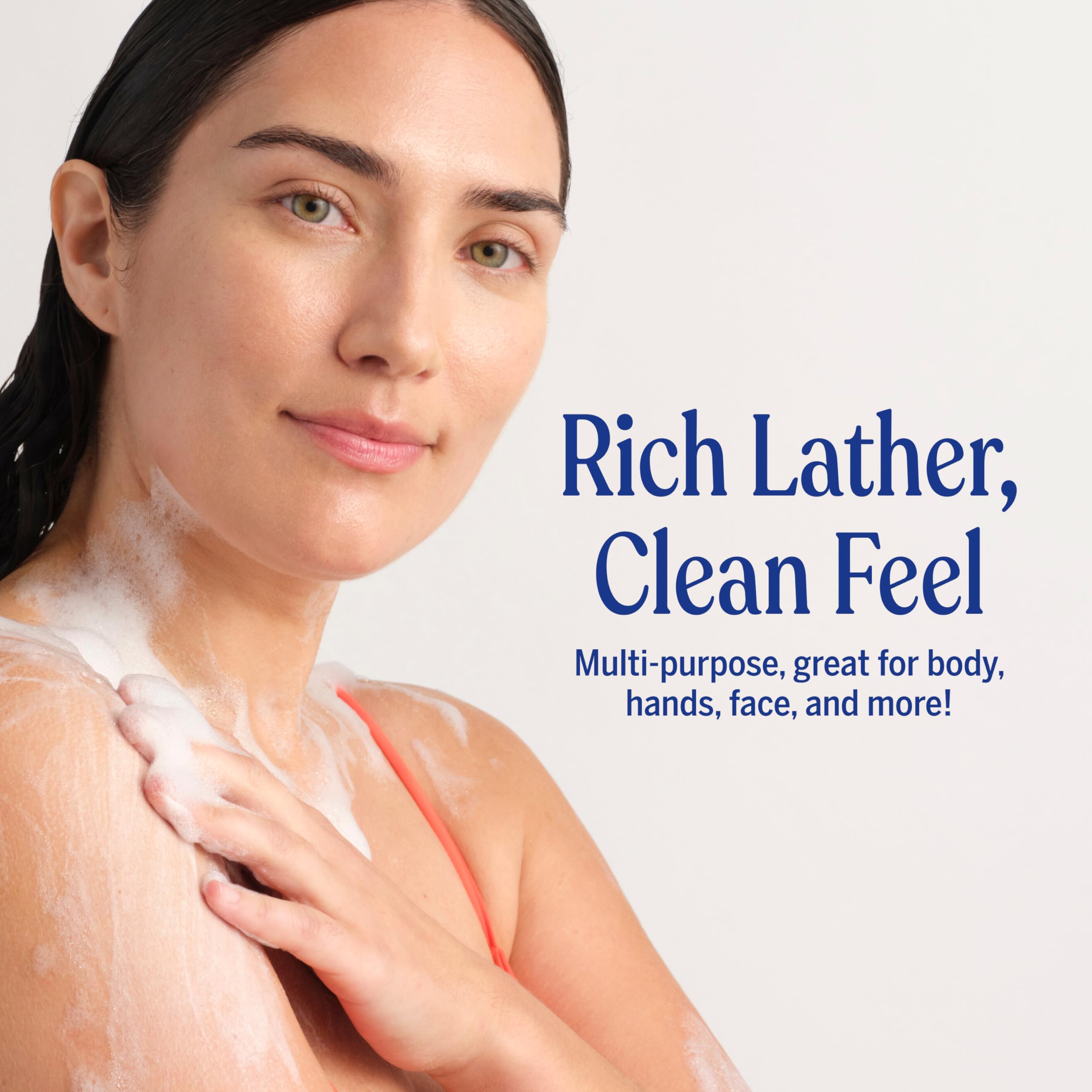 Unscented bottle label suitable for sensitive skin