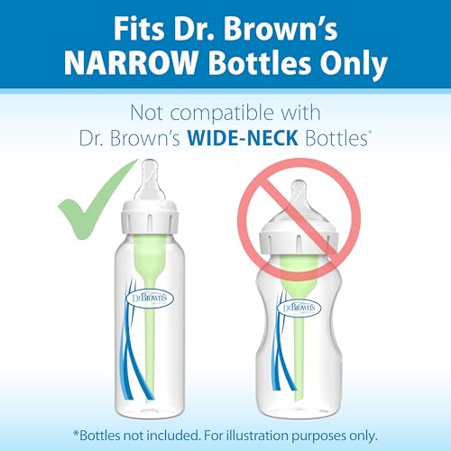 Dr. Brown's Level 3 nipple has a breast-like shape for natural latch.