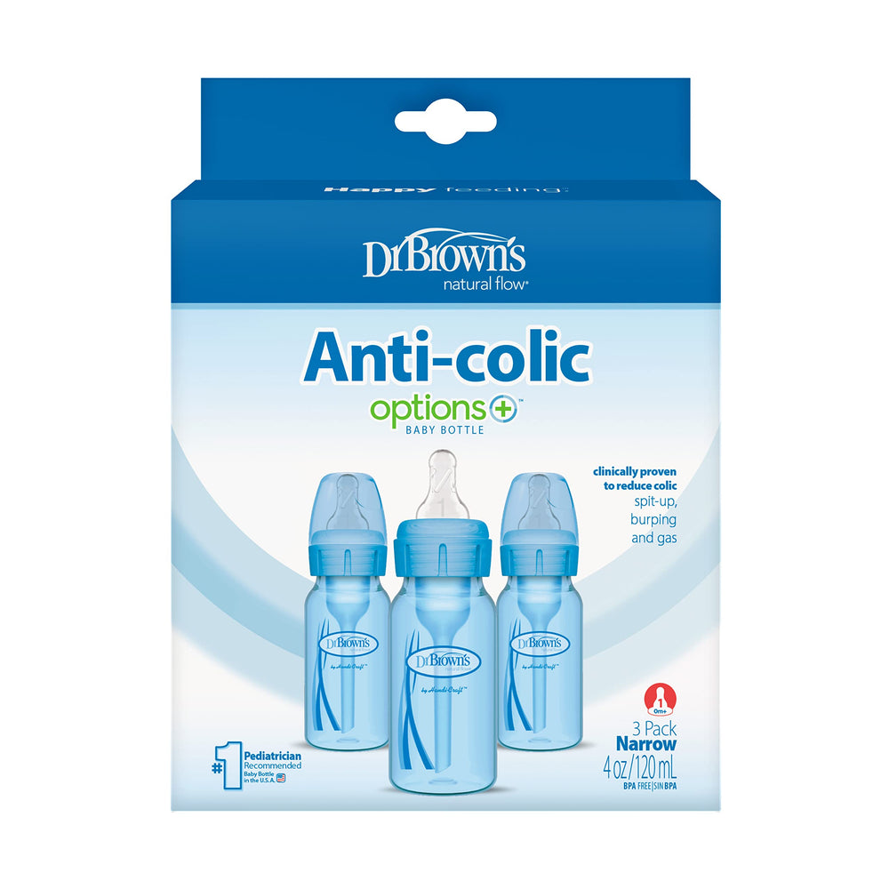 Dr. Brown's breast-like tip supports natural latch during bottle feeding.