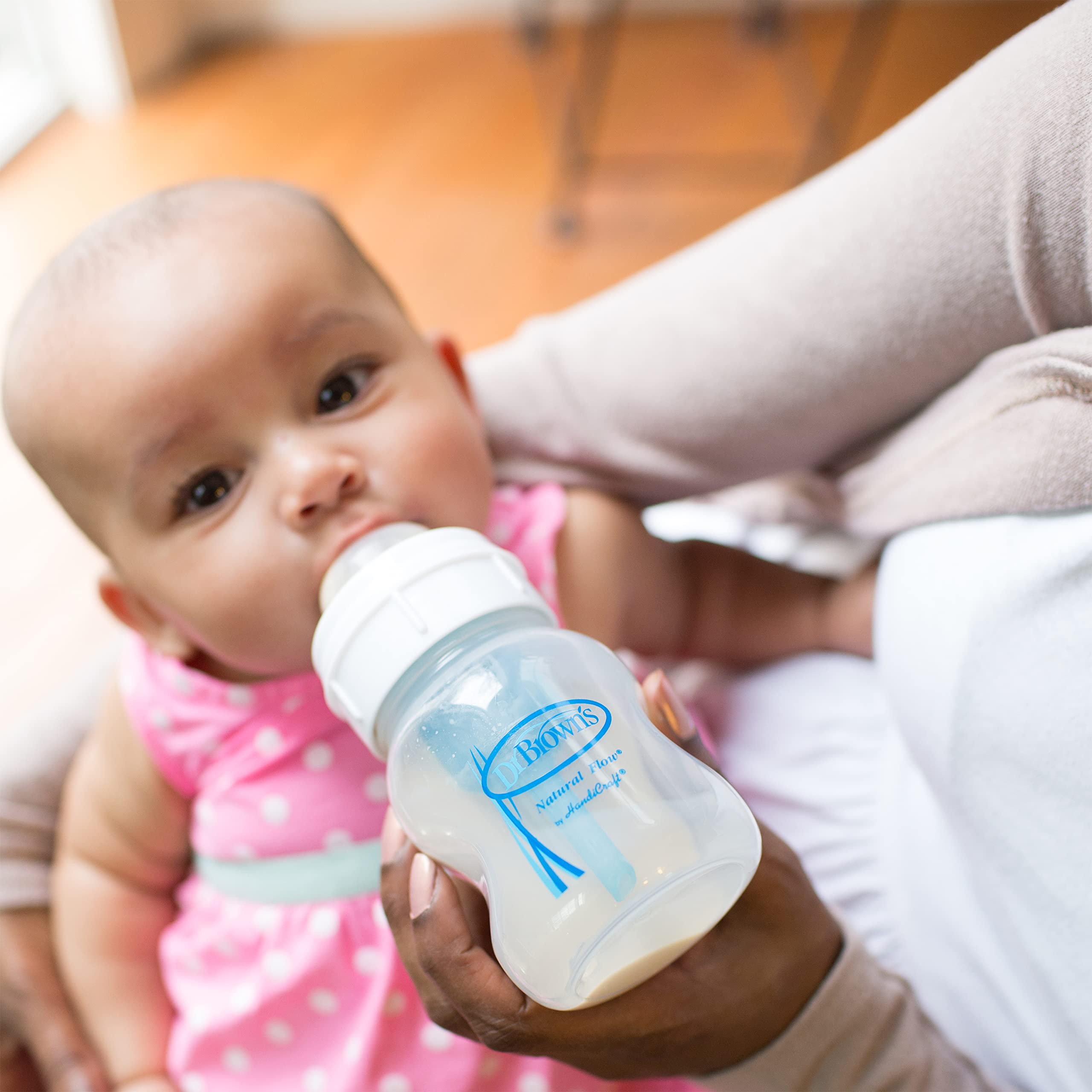 Dr. Brown's Level 2 nipple preserves vitamins A, C, and E during feeds.