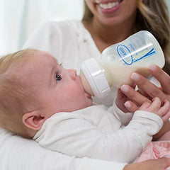 BPA-free construction from Dr. Brown's Level-3 wide neck nipple