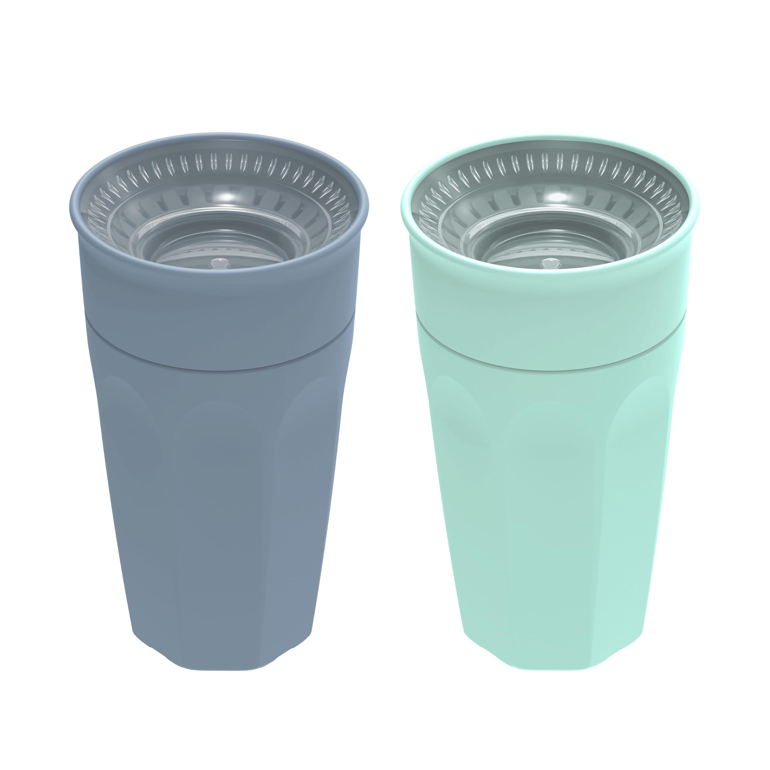 Dr. Brown's Milestones Cheers 360 travel-friendly compact cup.