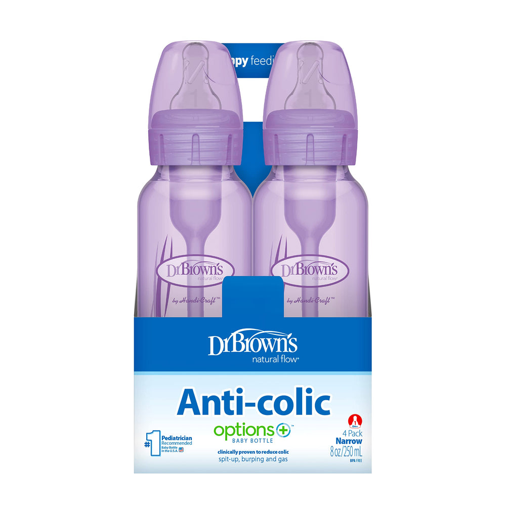 Dr. Brown's four-pack packaging for families and travel