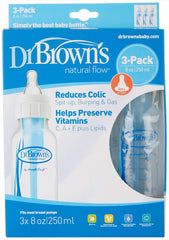 Dr. Brown's Natural Flow 8 oz bottle with vent system for smoother feeding