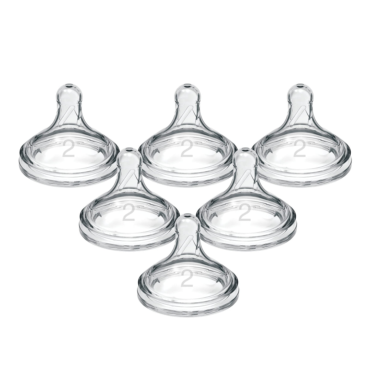 Dr. Brown’s Level 2 nipple in package showing wide-neck compatibility for growing babies.