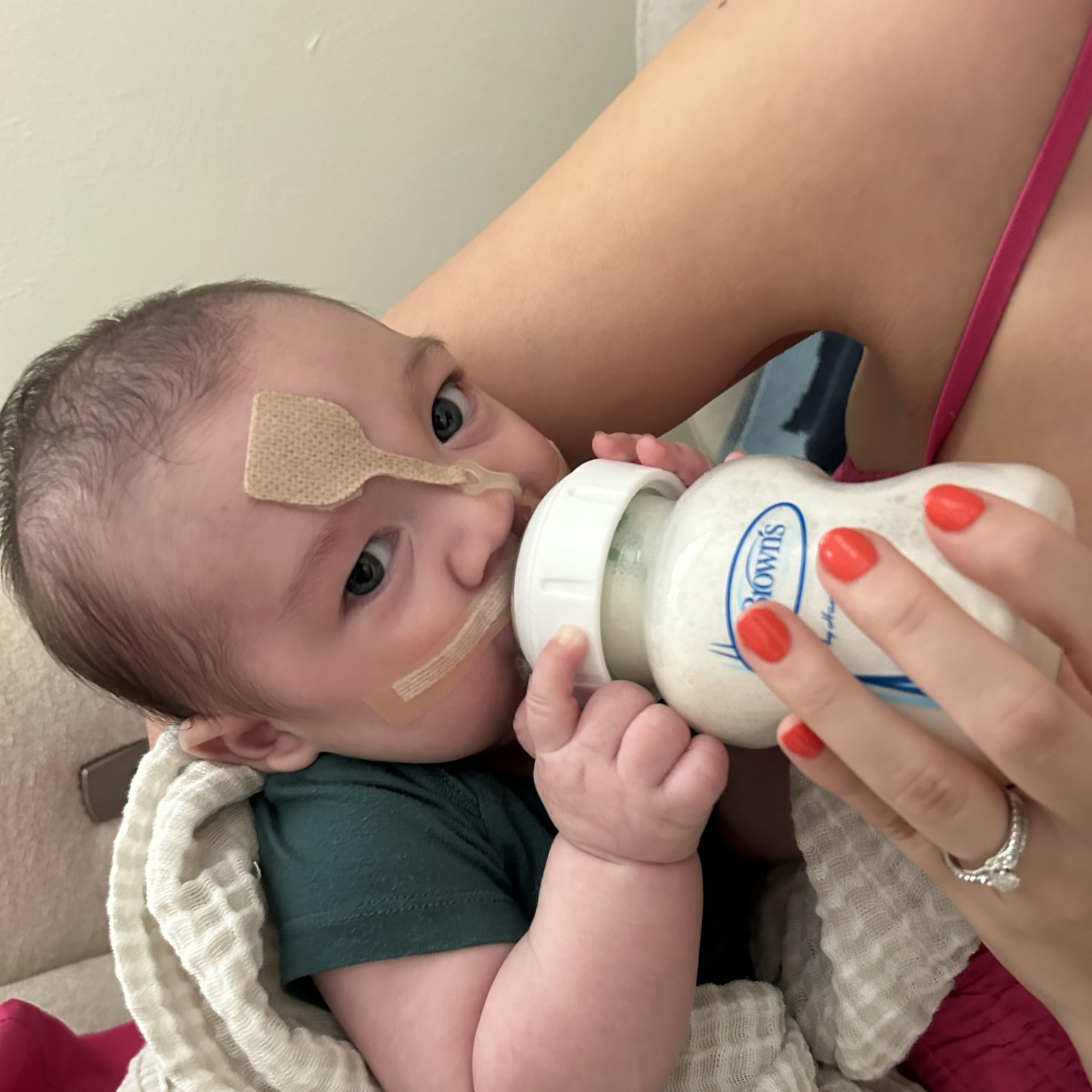 Dr. Brown's system aims to preserve vitamins in breast milk