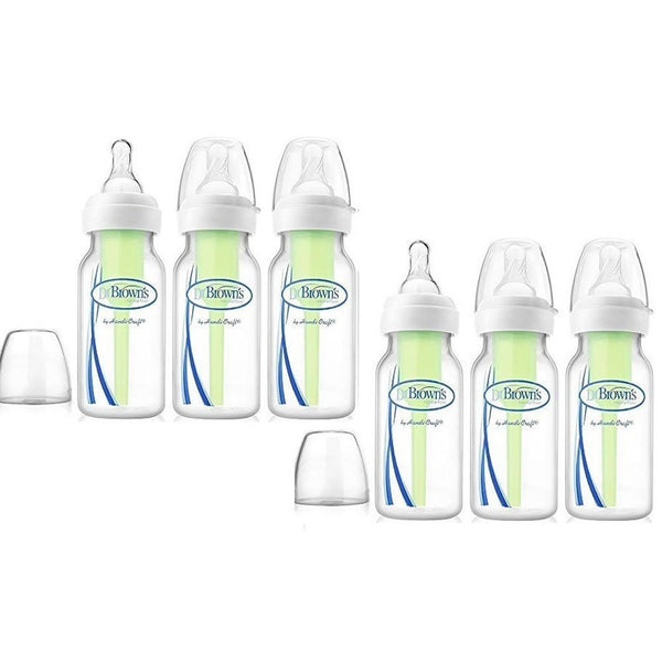 Dr. Brown's Options bottle with vent system for paced feeding.