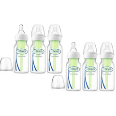 Dr. Brown's Options bottle with vent system for paced feeding.