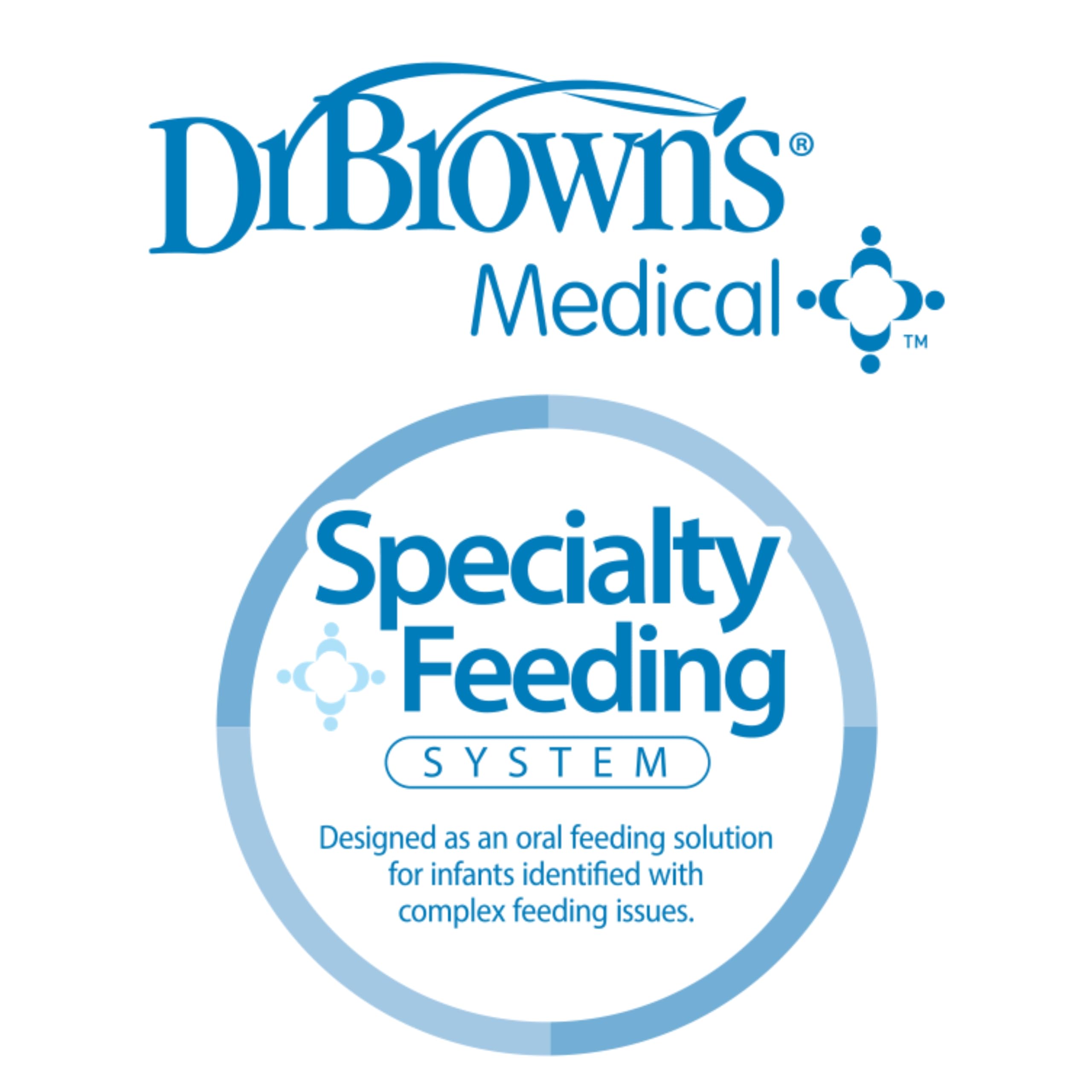 Dr. Brown's guide recommends professional input for feeding challenges