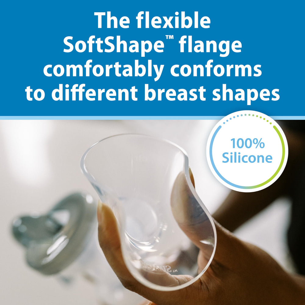 Dr. Brown's manual pump operates quietly for discreet pumping at home or travel.
