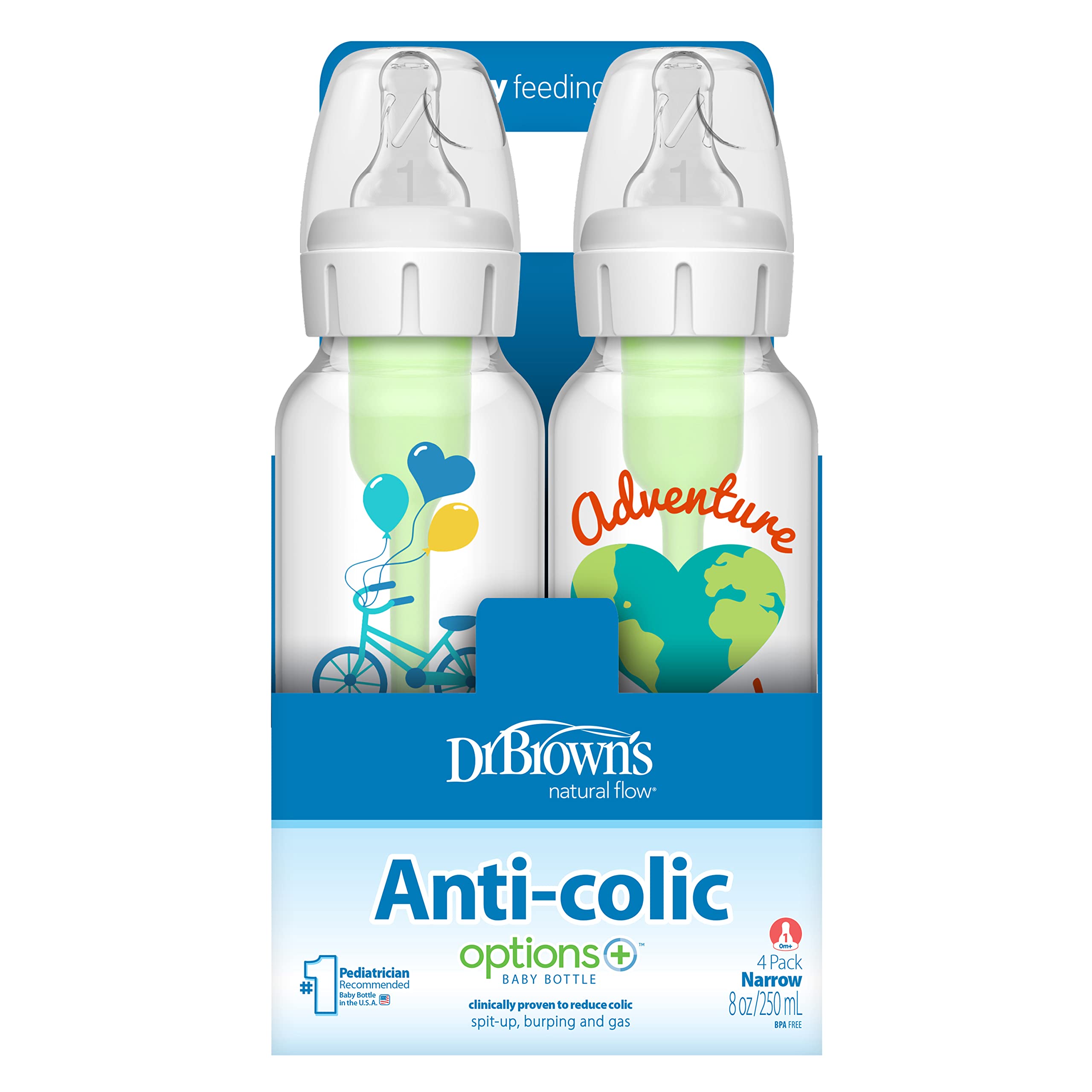 Dr. Brown's recyclable bottle supports sustainable parenting choices