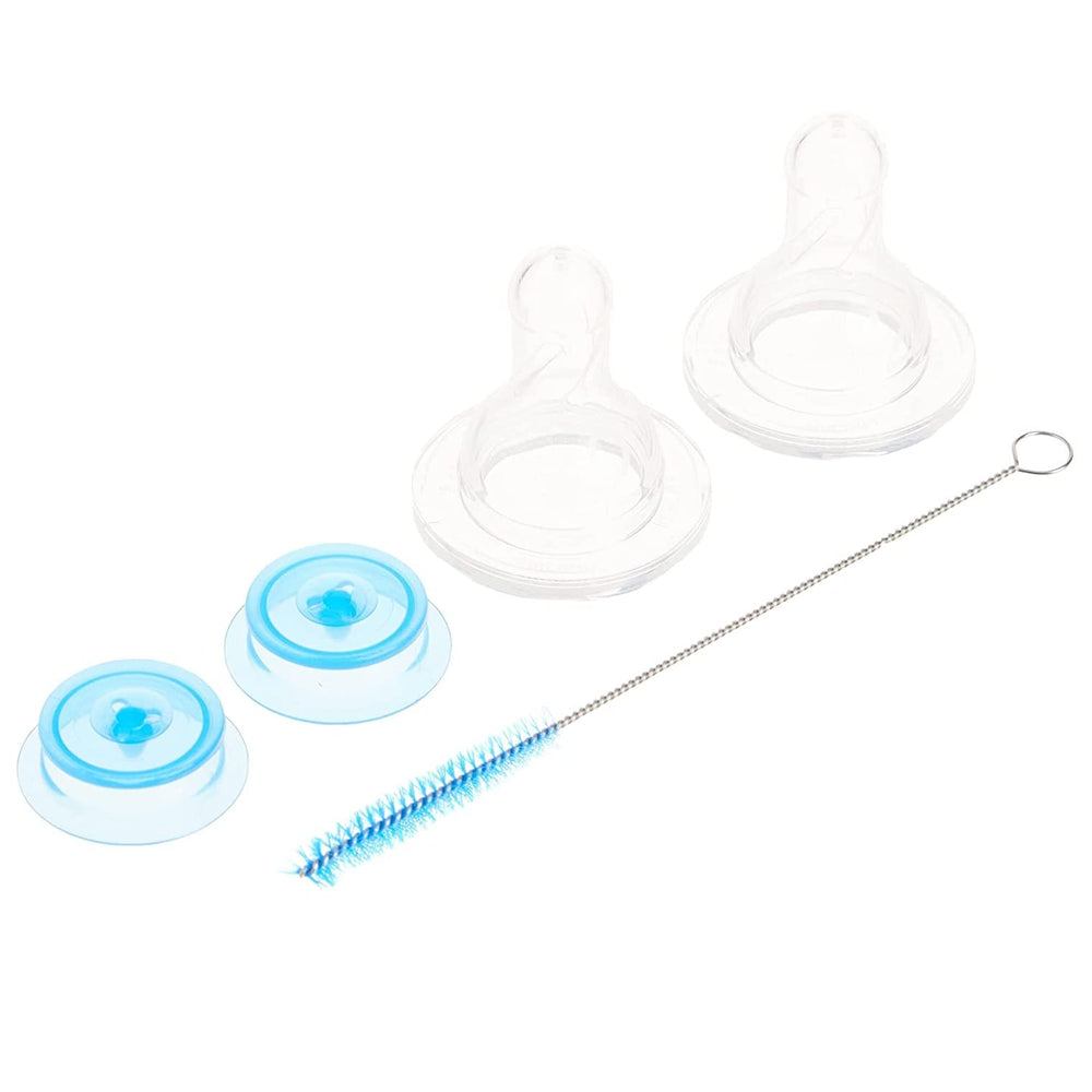 Top-rack safe dishwasher design for quick cleaning of bottles.