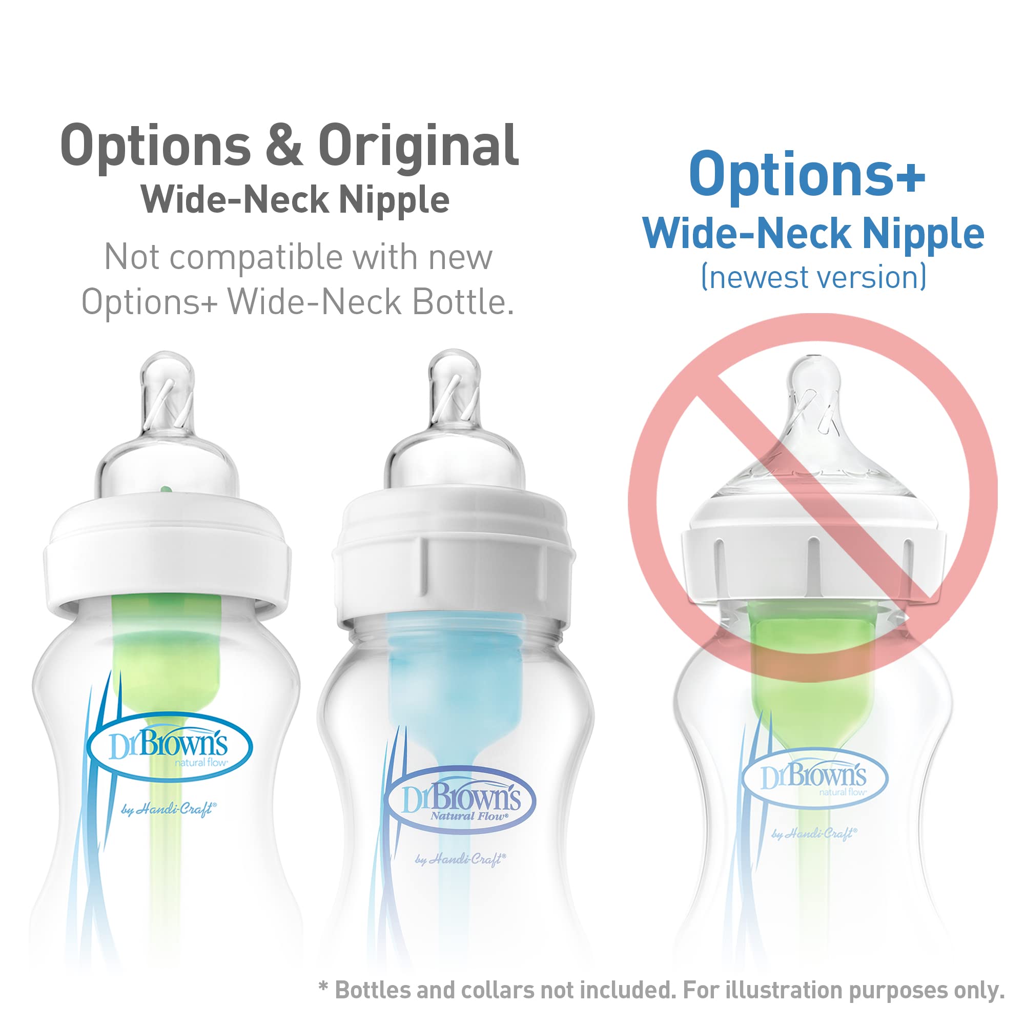 Dr. Brown's Level 2 nipple is dishwasher-safe for easy cleanup.