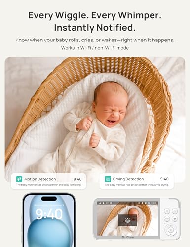 Dr.Care VistaView night vision provides clear viewing in low light.