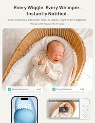 Dr.Care VistaView night vision provides clear viewing in low light.