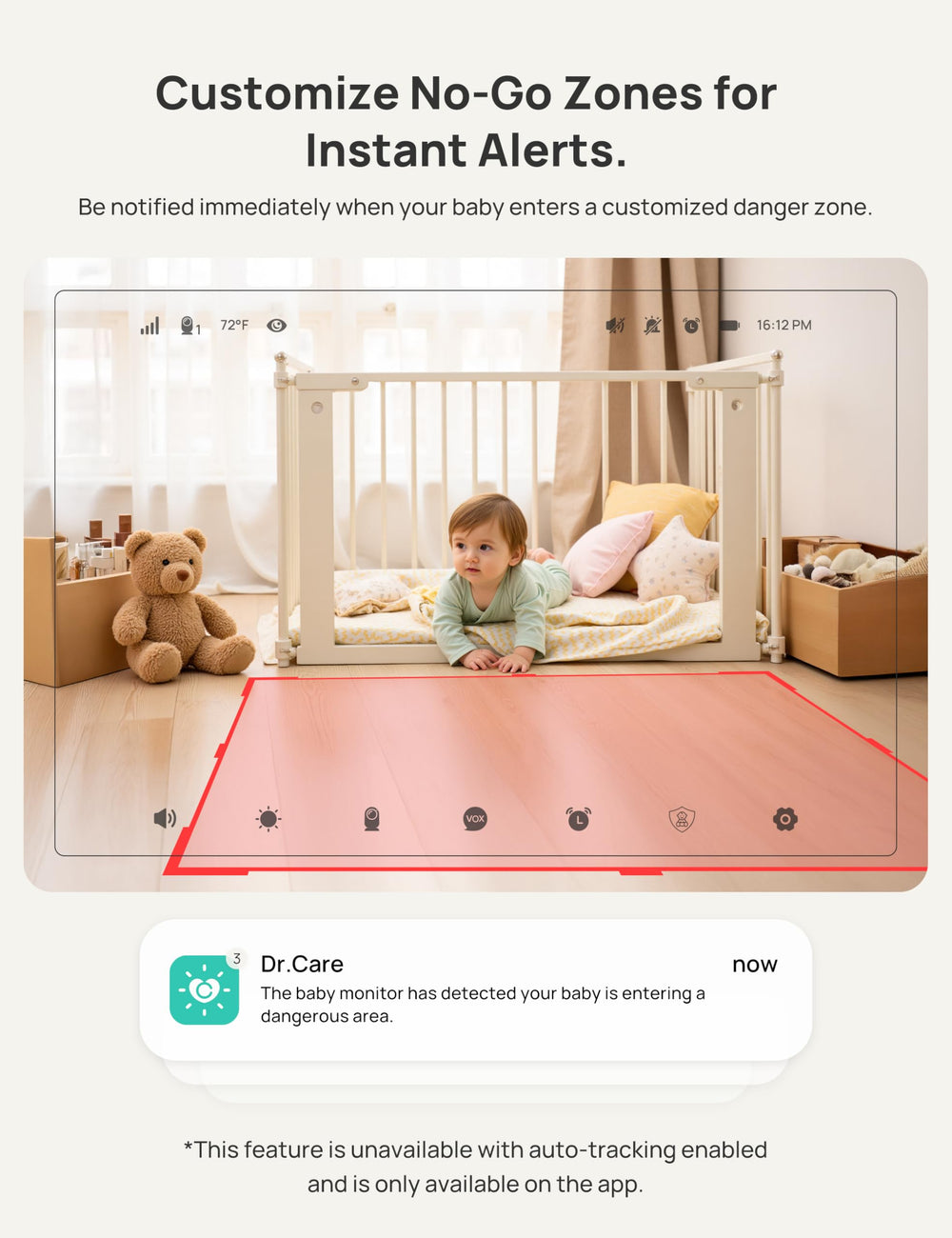 Dr.Care VistaView supports microSD storage and cloud options.