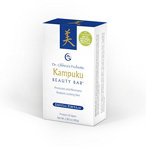 Dr. Ohhira's Kampuku Beauty Bar ingredients close-up highlighting natural plant extracts.