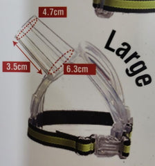 Dr. Thumb adjustable strap system ensures secure fit during activities