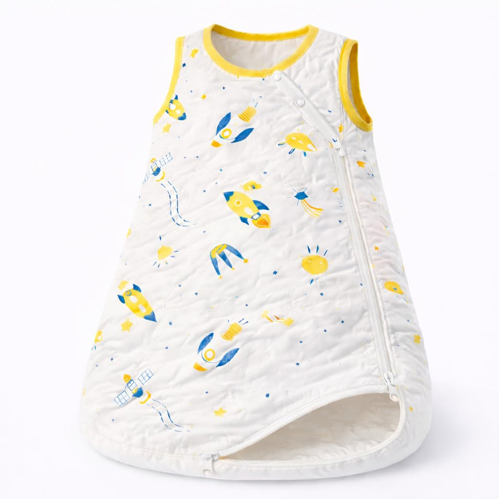 DRAGON ME baby sleep sack front view with 1.5 TOG for cozy nights.
