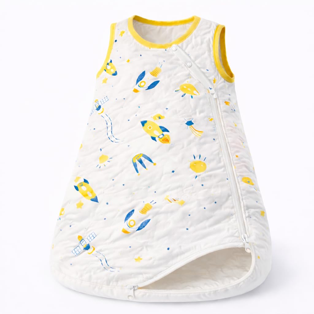 DRAGON ME baby sleep sack front view with 1.5 TOG for cozy nights.