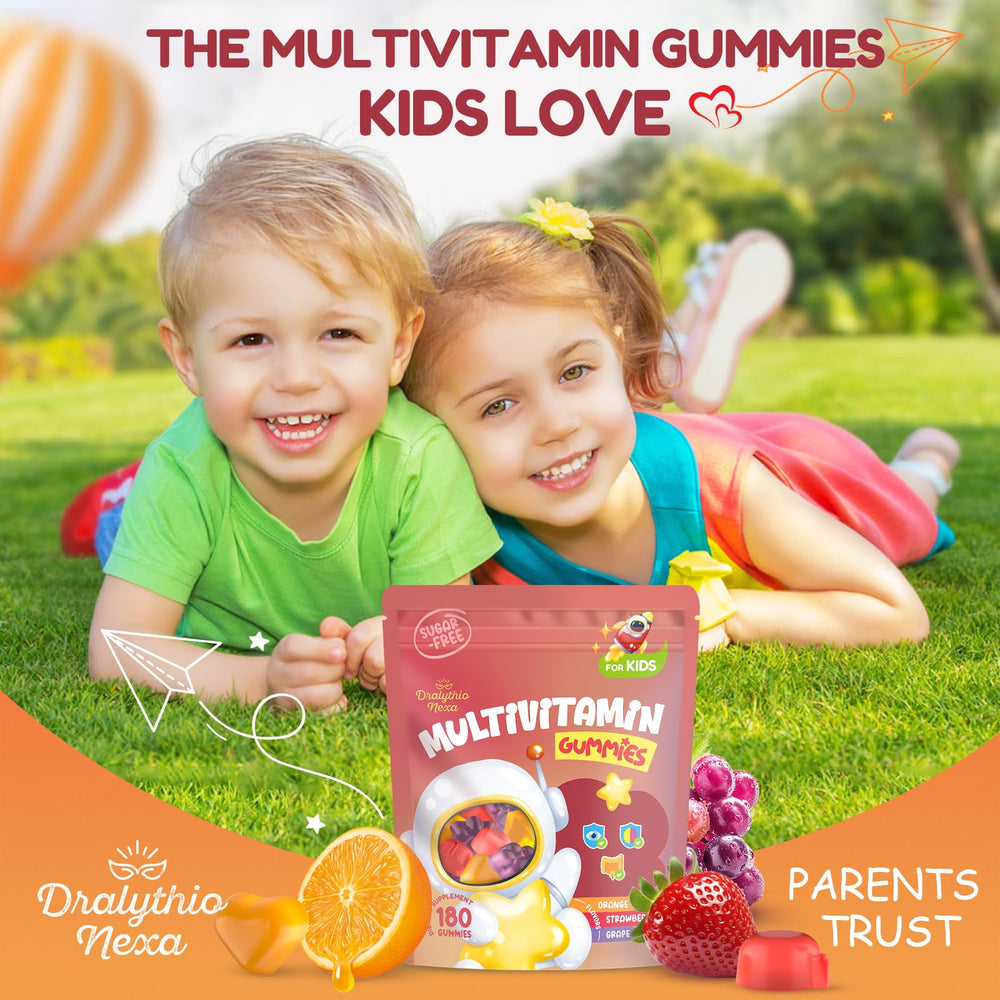 DRALYTHIO NEXA DHA/EPA fish oil boost in kid gummies