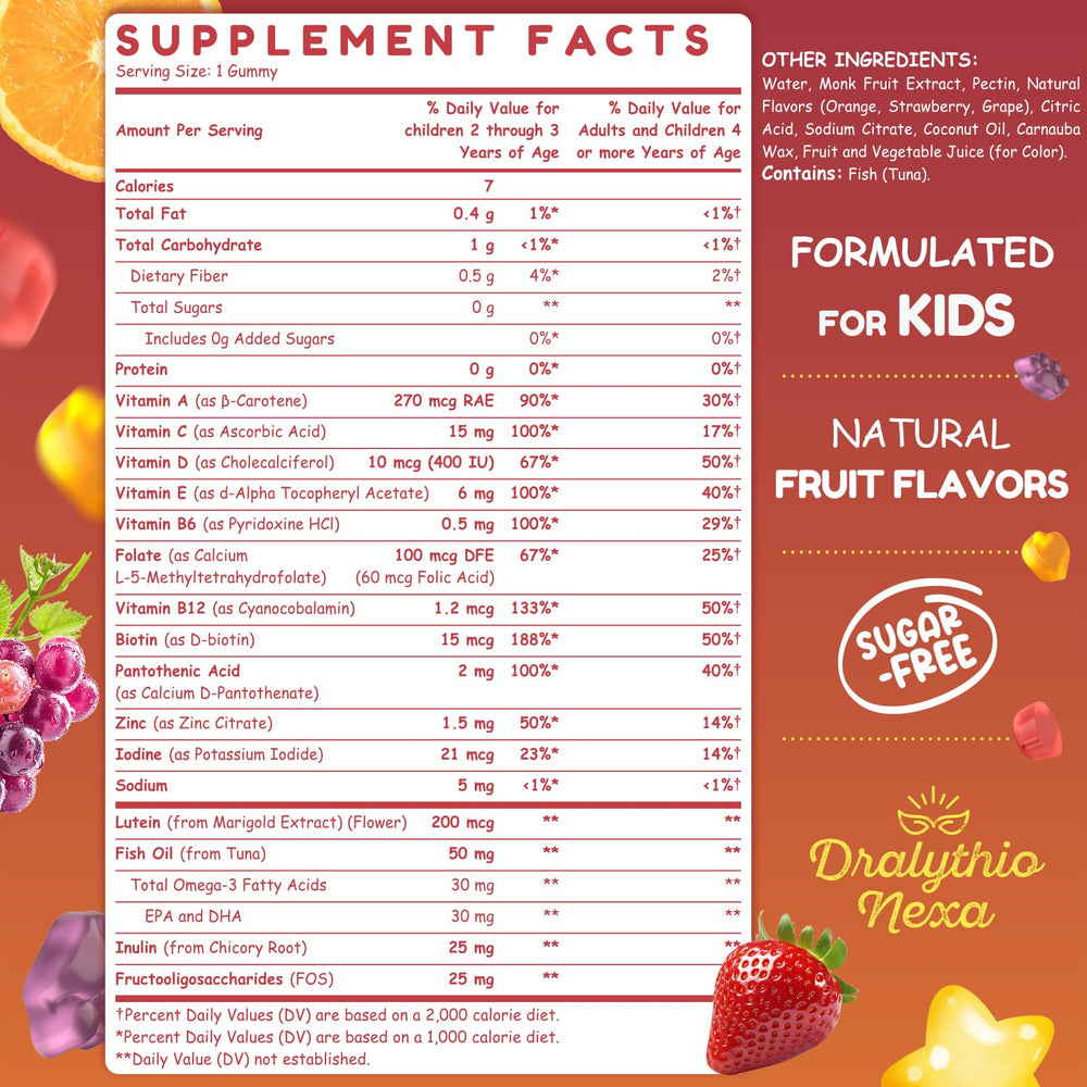 DRALYTHIO NEXA easy-dispense serving scene for kids