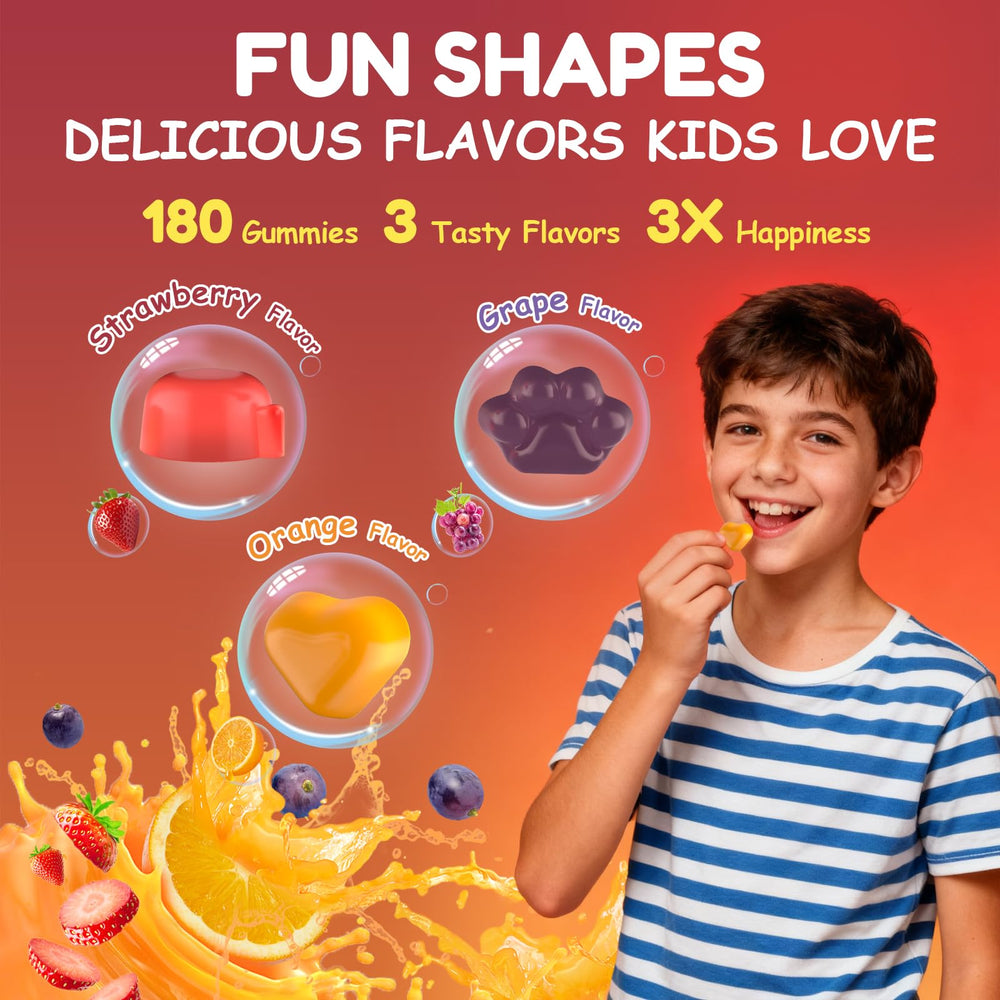 DRALYTHIO NEXA heart-shaped gummies for daily essential vitamins