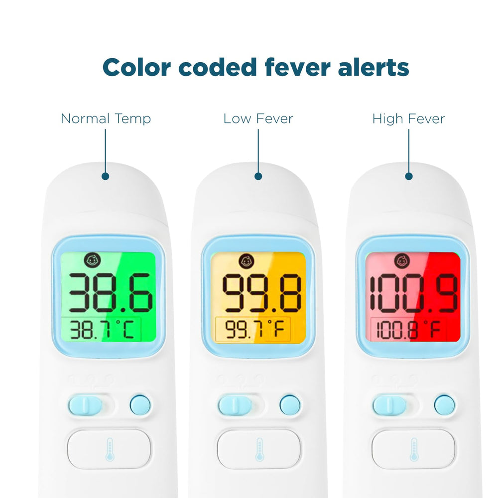 DrBash 3-in-1 thermometer held in hand for easy home use