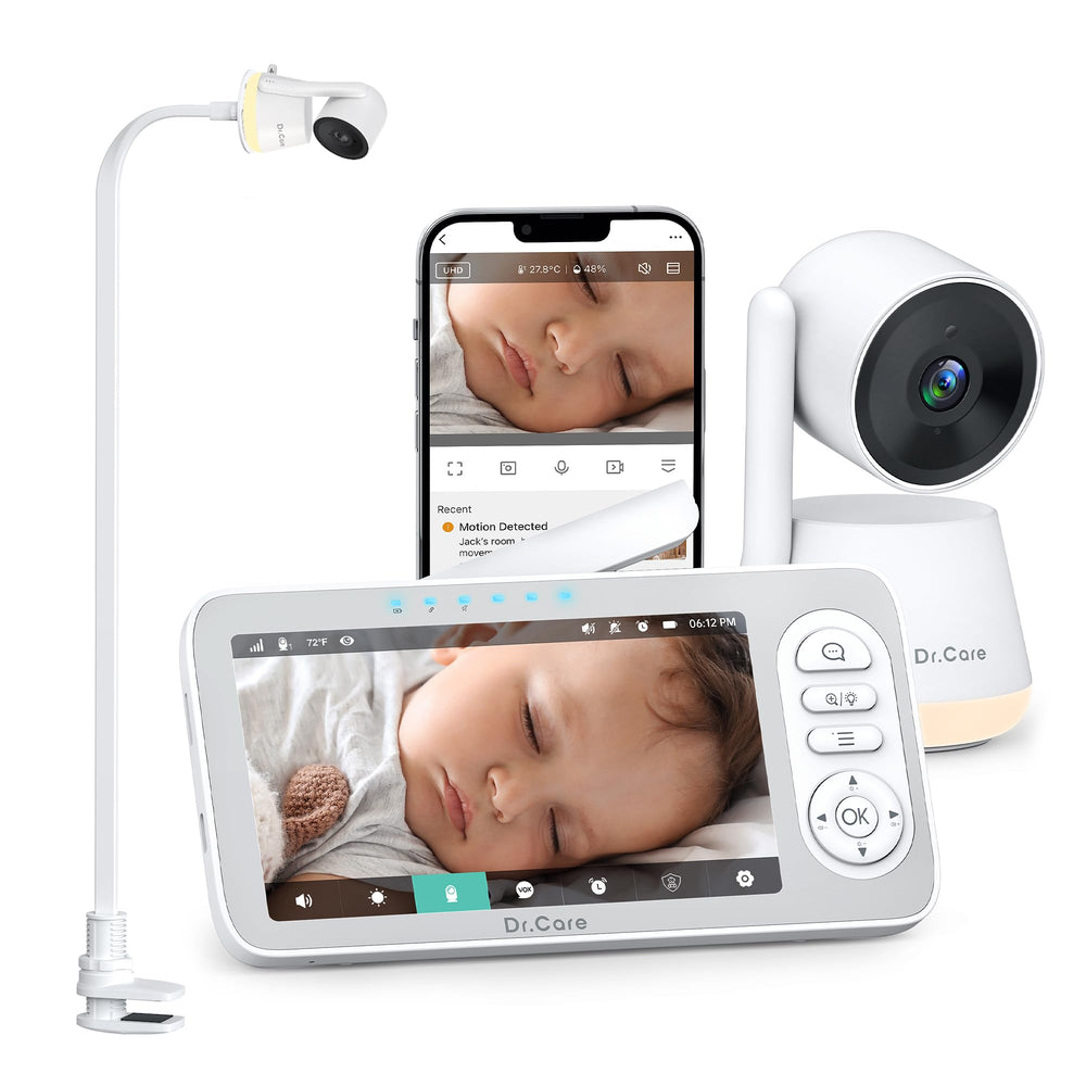 Dr.Care LumiView Plus front display for quick, real-time monitoring of baby