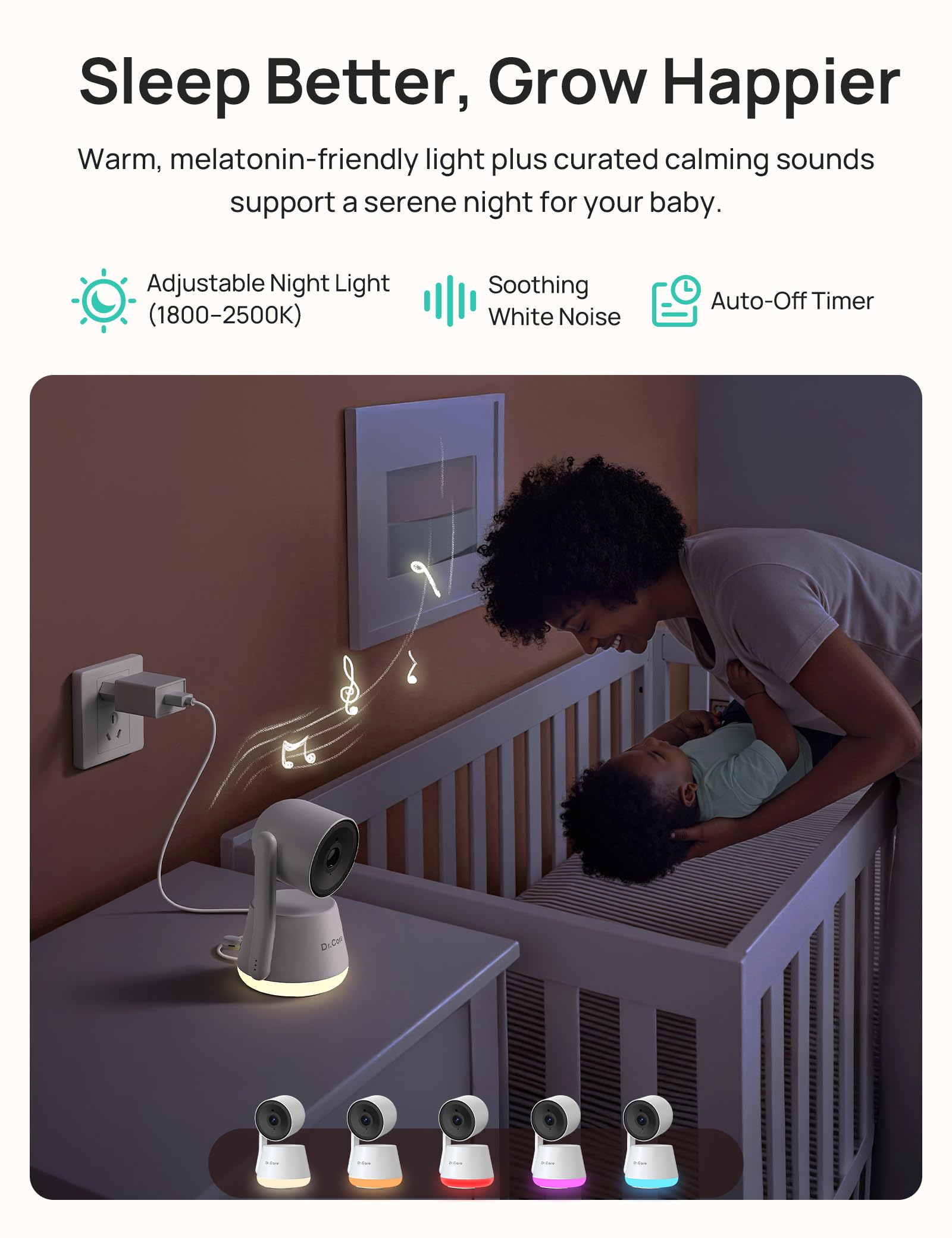 Dr.Care LumiView Plus non-wifi local view showcases private monitoring without internet