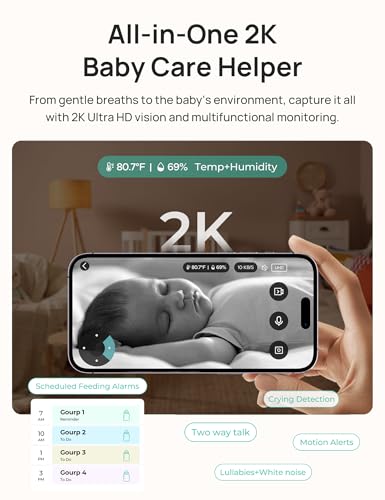 Dr.Care LumiView Plus split-screen view demonstrates worry-free multitasking with two cameras