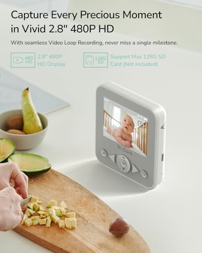 DrCare NeoView compact 2-8-inch screen for handheld viewing.