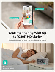 Dr.Care VistaView Lite remote app control enables distant monitoring.