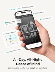 Dr.Care VistaView Lite split-screen display shows two feeds together