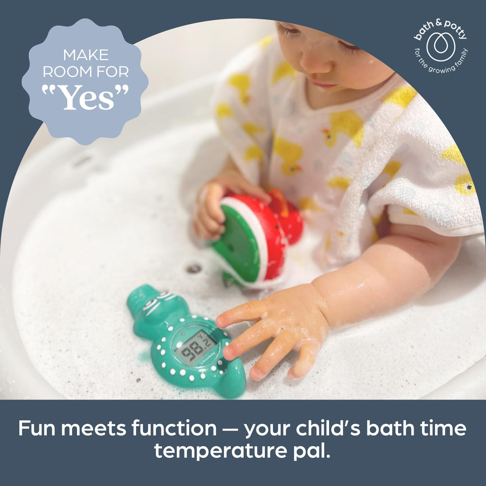 Batteries included for immediate use of the Dreambaby thermometer.