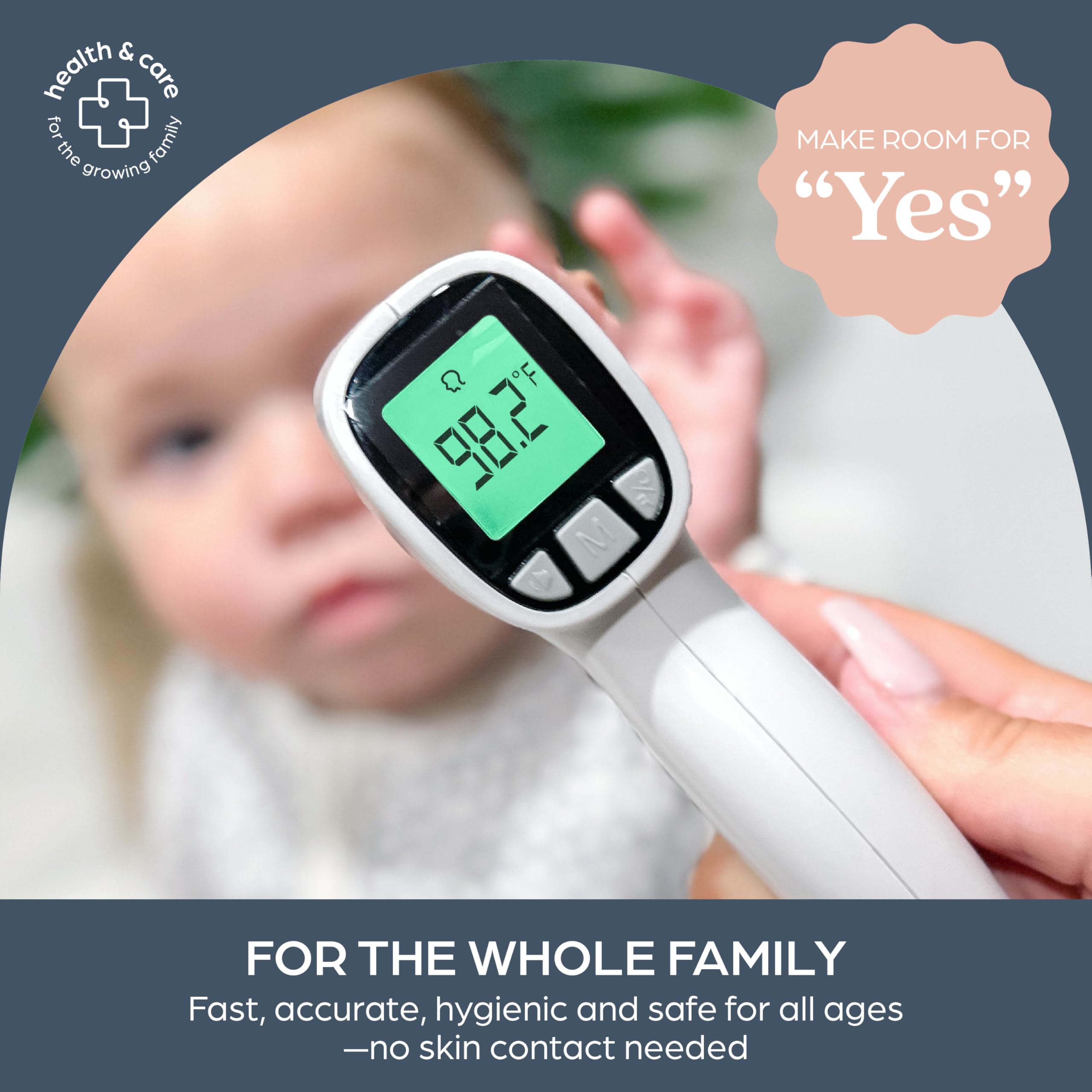 Dreambaby includes batteries and auto-off to save power
