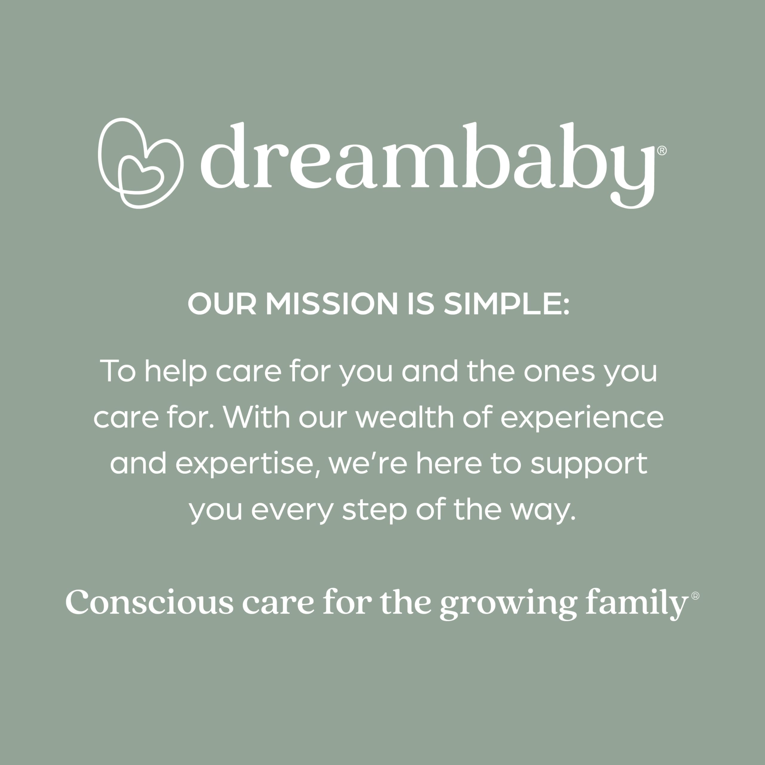 Dreambaby quick-install design with no tools required for setup
