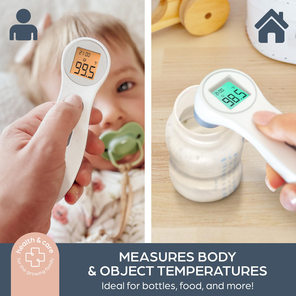 Dreambaby memory stores up to 10 readings for quick trend tracking.